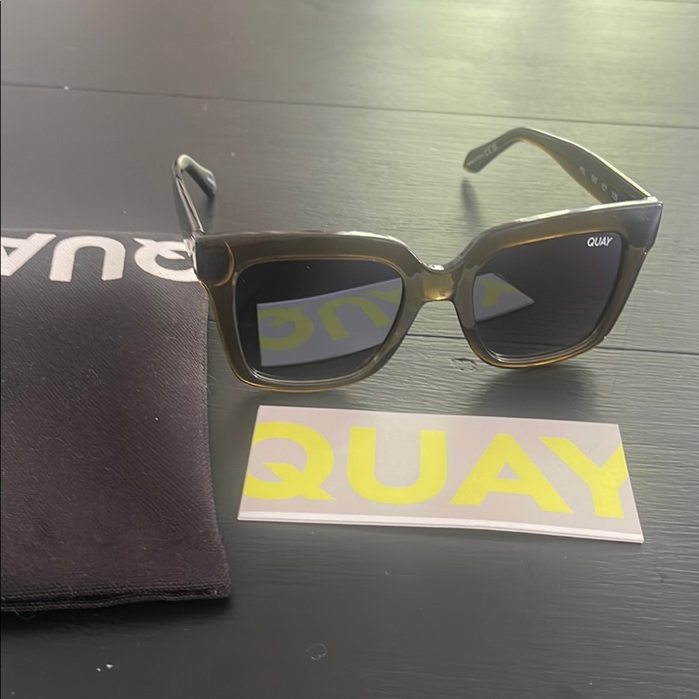 Quay Australia Black Sunglasses
